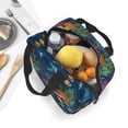 thumbnail image 4 of Lsque Undersea Animals Pattern Lunch Bag Women/Men Insulated Lunch Box,Small Leakproof Cooler Food Lunch Containers Reusable High Capacity Lunch Tote Bags, 4 of 6