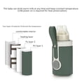 thumbnail image 4 of Gkeoshab Furniture Protection Portable Bottle Warmer For Baby Breastmilk Intelligent Warm Sleeve Of Baby Bottle Fast 3 Speed Temperature Regulation For Night Feeding Traveling Outing Driving, 4 of 7