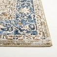 thumbnail image 3 of SAFAVIEH Rosewood Flowers Medallion Area Rug, Ivory/Green, 5'3" x 7'6", 3 of 7