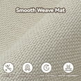 thumbnail image 3 of SIXHOME Washable Kitchen Rug, Absorbent Non-Slip Woven Floor Mat, 20"x48", Beige, Rugs for Sink, Laundry, Hallway, Bathroom, 3 of 8