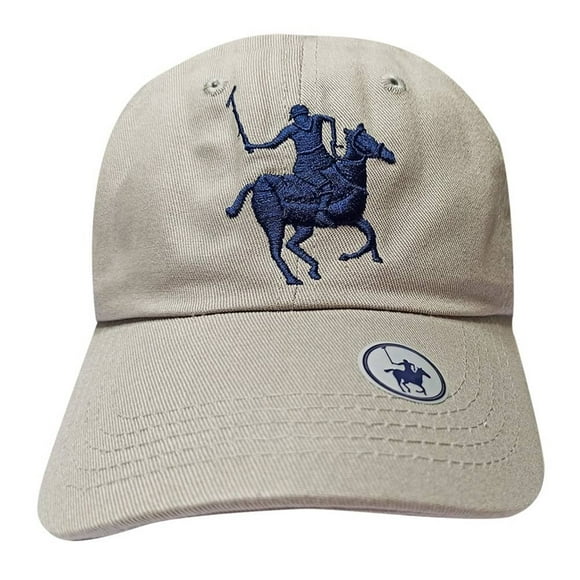 Gorra Polo Club Unitalla Gris con Azul