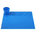 thumbnail image 4 of Tablero de dibujo de silicona para niños, accesorio creativo de graffiti, antiadherente, impermeable, resistente al calor, fácil de limpiar, 17x15 pulgadas, 4 of 5