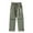 Army Green, variant on Diufon Wide Leg Cargo Pants for Men Drawstring Waist Outdoor Hiking Pant Trendy Solid Color Trousers with Pockets
