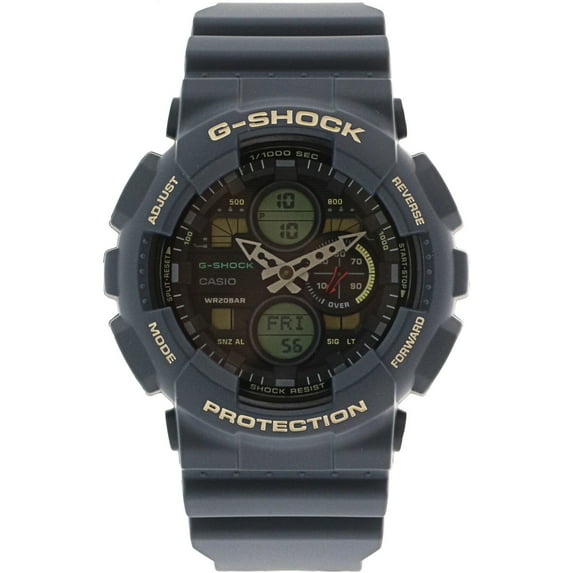 Casio Men's G-Shock GA140-2A Blue Resin Japanese Automatic Sport Watch