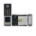thumbnail image 1 of Fingerprint Gate Door Lock Outdoor Waterproof Smart with Remote Control App Card Eletronico Digital, 1 of 5