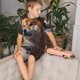 thumbnail image 4 of Fotbe Regal Shiba Inu Pijama Estampada de 2 Piezas para Niños – Ropa de Dormir de Manga Corta Cómoda para Niños y Niñas, Camiseta y Shorts de Algodón-4X-Large, 4 of 6