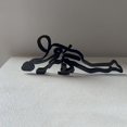 thumbnail image 5 of Xihbxyly Ventas de Liquidación de Hoy Escultura de Línea de Atleta Metal Simples Deportes Decoración de Hierro Forjado, 5 of 5