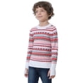 thumbnail image 6 of Purcoar Family Matching Sweaters Stripe Knitting Pullover, 6 of 7