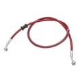 thumbnail image 3 of Tubo de freno de motocicleta de 90cm/35,4 pulgadas, accesorio Universal portátil de PVC de acero rojo para motocicleta, 3 of 5