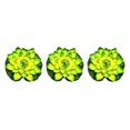 thumbnail image 2 of QualitChoice Artificial Lotus Replacement Simulation Outdoor Garden Park Pond Pool Photography Fake Water Flower Decor Green 3PCS, 2 of 6