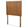 thumbnail image 2 of Baxton Studio Patwin Contemporary/Modern Slat Back Support Engineered Wood Headboard, Twin, Ash Walnut, 2 of 6