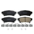 thumbnail image 7 of Detroit Axle - Rear Brake Kit for 2014-2019 Toyota Highlander, 2011-2020 Sienna, 2010-2015 Lexus RX350 RX450h Replacement Brake Rotors Ceramic Brakes Pads, 7 of 7