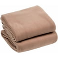 thumbnail image 2 of EXTRA SOFT LUXURIA MICRO PLUSH BLANKET, KING SIZE, CAMEL, 2 of 2