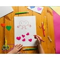 thumbnail image 6 of 65 lb. 176 gsm Cover Card Stock, 8-1/2 x 11" / 11x17" 50 Sheets Per Pack 11x17", Orchid, 6 of 7
