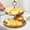 Large Double Layer, variant on Cupcake Stand with Serving Tray and Metal Rod Rustic Wooden Tiered Cupcake Stand Decorative Tiered Tray Stand Display Dessert Holder for Home Tea Party Baby Shower Wedding Farmhouse Kitchen Decor