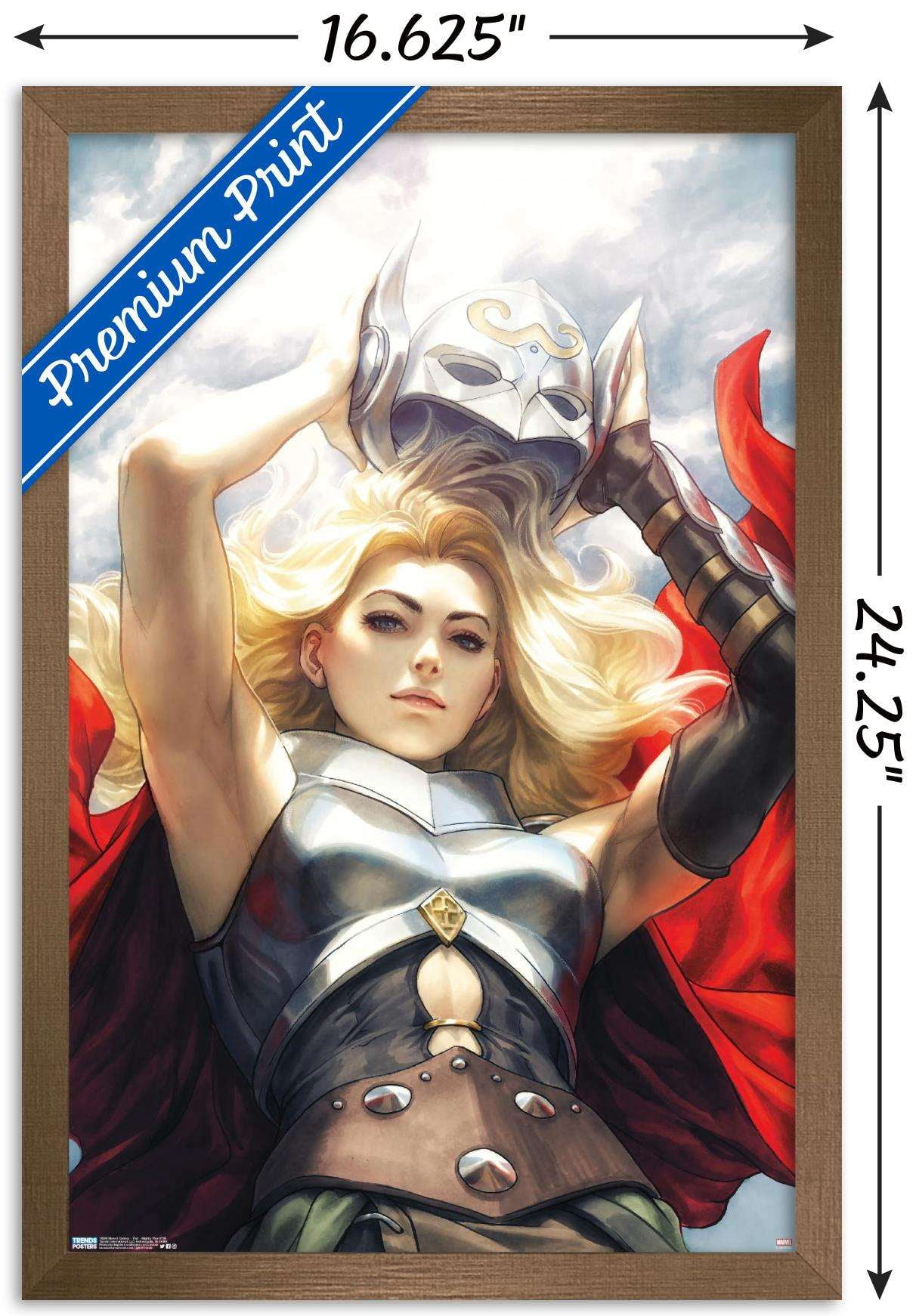 Marvel Comics - Thor - Mighty Thor #705 Wall Poster, 14.725" x 22.375", Framed