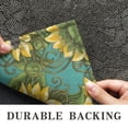 thumbnail image 6 of Blue Sunflower Vine Leaf Pattern Door Rugs,Washable Non Slip Door Mats Indoor,Decorative Door Mats,Entry Mat Indoor for Entrance,Bedroom,Kitchen,Bathroom,16"x24", 6 of 6