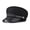 Black-c, variant on NCY Chauffeur Hat Newsboy Cap Beret Driver Costumes Captain-Hat for Men Women