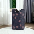thumbnail image 6 of Yayeee Freestanding Laundry Hamper with Handle Collapsible Large Storage Basket for Clothes, Red and White Fireworks Pattern, 6 of 7