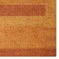 thumbnail image 3 of Rugsotic Carpets Handmade Rugs Hand Knotted Loom Rectangle 8'x10' Orange Wool for Indoor Use, 3 of 5
