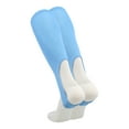 thumbnail image 2 of Solid Colored Baseball Stirrups Pattern A (Columbia Blue, Large), 2 of 2