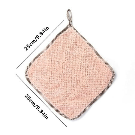 

1PCS Rag Dish Cloth Water Absorption Thickening Pot Washing Towel Table Home Kitchen Dishcloth