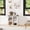 White, variant on Shoe Bench with Cushion, Storage Bench with Adjustable Shelves, Cubby Seat Shoe Cabinet for Entryway Living Room Hallway Bedroom Dorm and Small Apartment, White