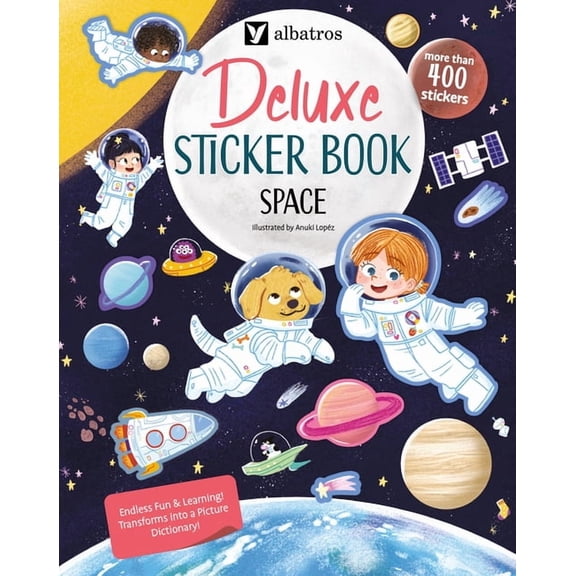 Deluxe Sticker Books Deluxe Sticker Book: Space, Book 9, (Paperback)