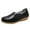 Black, variant on Women's Flat Shoes Lightweight Comfortable Flats Women Footwear Slip On Casual Breathable Walking Shoes Female(,42)
