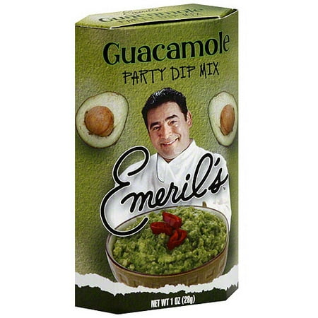 Emeril's Kicked Up Guacamole Party Dip Mix, 1 oz (Pack of 12)