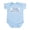 Sky Blue, variant on CafePress - USA POWERLIFTING Infant Bodysuit - Baby Light Bodysuit, Size Newborn - 24 Months