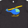 thumbnail image 4 of Inktastic Blue Helicopter Youth T-Shirt, 4 of 5
