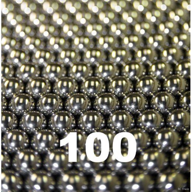 100 1/8 Inch Stainless Steel Nail Polish Mixing Agitator Balls 100 1/8 Inch Stainless Steel Nail Polish Mixing Agitator Balls