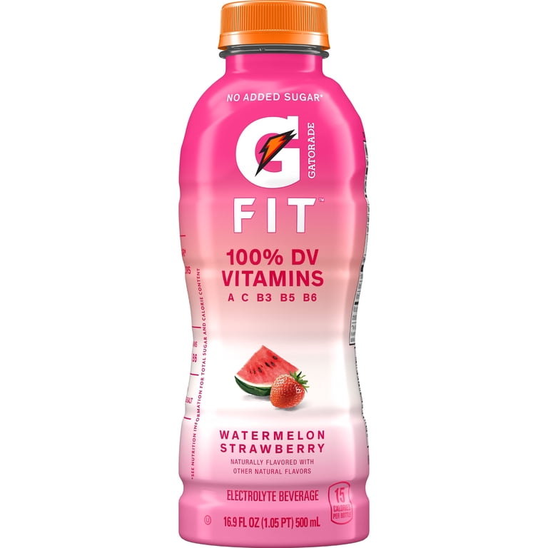 Gatorade Fit Watermelon Strawberry Sports Drink, 16.9 fl oz, 12 Pack photo 3