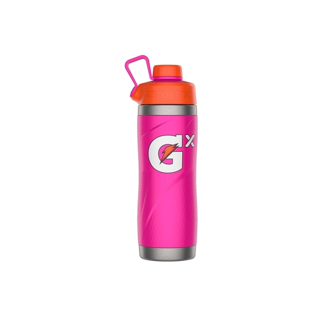 Botella Gatorade Gx de acero inoxidable 946ml Rosa