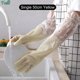 thumbnail image 3 of guantes de goma para cocina guantes de látex de goma guantes para lavar platos guantes de seguridad laboral guantes de limpieza para lavavajillas impermeables para mujer, 3 of 5