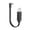 Bend up and down, variant on Flexible Type C to USB B Printer Wire, Flat Silicone Data Cable with Molded Strain Relief, Home Desk Routing Support
