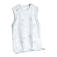 thumbnail image 3 of Tank Tops for Men Ice Silk Quick Dry Plus Size Summer, Breathable Sleeveless Undershirt for Workout Muscle Gym Athletic, White 3XL, 3 of 7