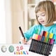 thumbnail image 1 of Fiudx Juego de Rotuladores de Doble Trazo, 24 Rotuladores de Colores, Tintas de Secado Rápido, Tinta Premium a Base de Agua, Ideal para Arte, Bocetos, Diseño de Moda y Cómics, Tamaño de 13,5 Cm, 10 G, 1 of 7