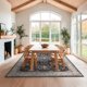 thumbnail image 3 of Alfombra Hazo Haus Black Farmhouse, lavable, 240 x 300 cm, 3 of 9