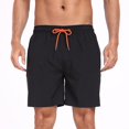 thumbnail image 4 of Mens Swim Trunks with Compression Liner 2 in 1 Quick Dry Bathing Suit Beach Shorts with Zipper Pockets, 4 of 7