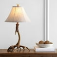 thumbnail image 2 of JONATHAN Y Eldora 27.5" Rustic Resin LED Table Lamp, Brown by JONATHAN  Y - 27.5 Black, 2 of 5