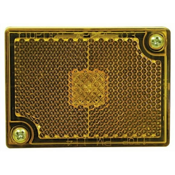 Peterson Mfg. Lentille de Feu de Signalisation 114-15A de Remplacement pour 112A/New Style 114A/R/115A/R/440 et 440L/441 et 441L; Ambre