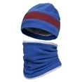 thumbnail image 1 of Two In One Winter Heating And Warming Accessory For Outdoors Unisex Hat And Scarf Thick Lined Knit Neck Gaiter, 1 of 5