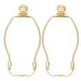 thumbnail image 1 of 2 Pcs Practical Lampshade Horn Brackets Lampshade Holder Lighting Supplies, 1 of 6