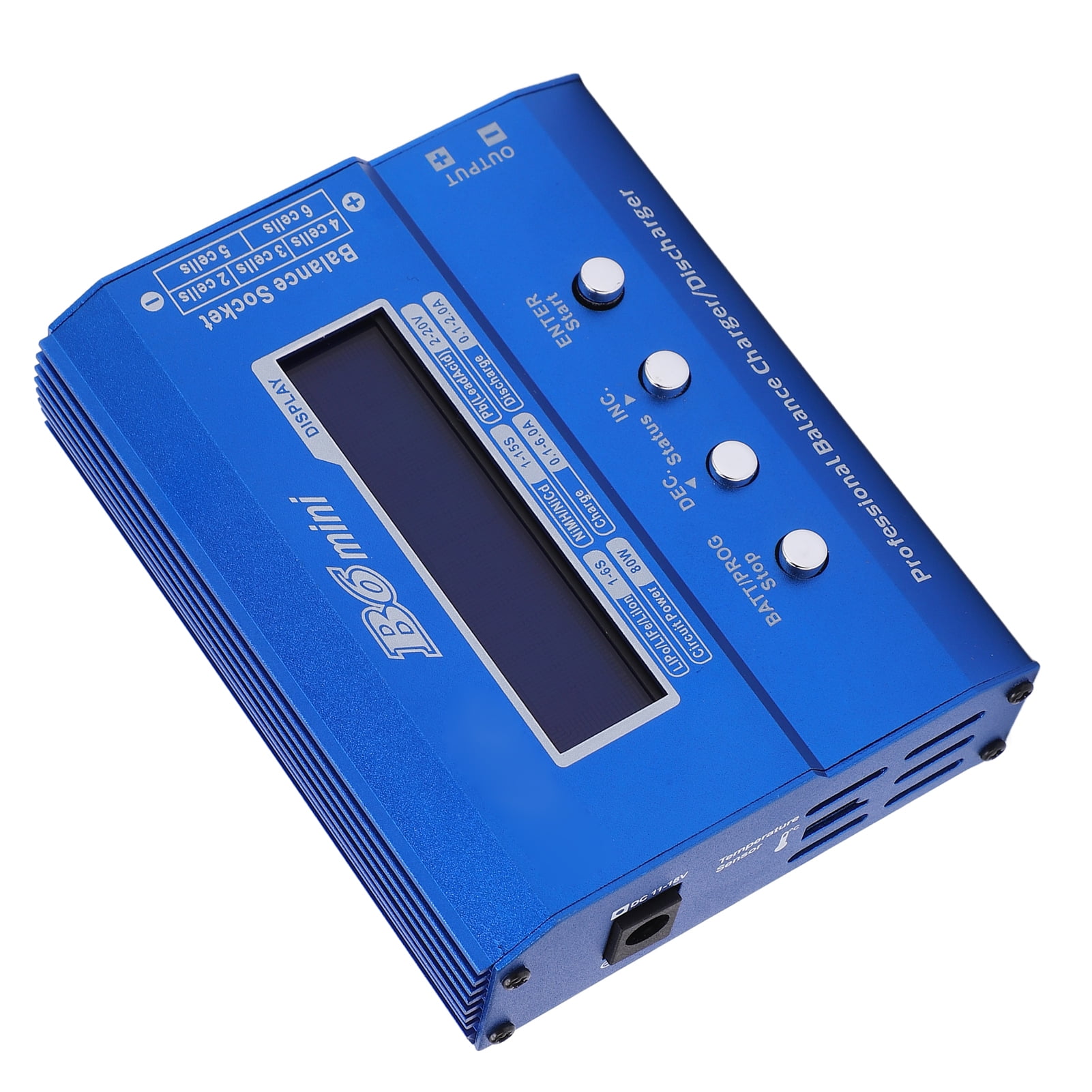 Battery Charger Discharger, LCD Display High Efficiency Wide Voltage