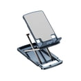 thumbnail image 1 of TFixol Adjustable Aluminum Alloy Phone Tablet Stand Portable Folding Phone Bracket Stable Structure for Mobile Phone Tablet Blue, 1 of 8