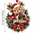thumbnail image 4 of Clearance! Reindeer Christmas Cash Gift Holder Ornament, Christmas Money Holders for Cash, Christmas Tree Decorations for Stocking Stuffers Holiday Gift, 4 of 7