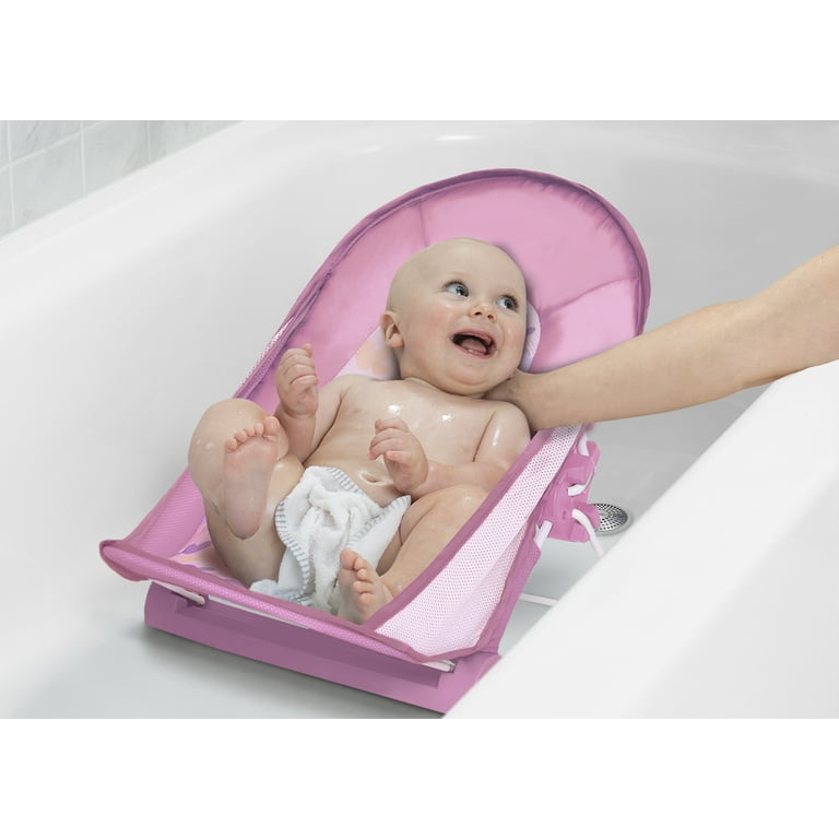 Delta Children Baby Bather Includes 2 Reclining Positions Hearts