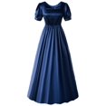 thumbnail image 1 of Vestidos de satén para Halloween, cosplay, vestidos de baile de cintura alta, vestidos de fiesta, 1 of 6